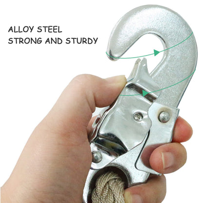 Self Retracting Lifeline 661lbs Fall Arrester Fall Protection Retractable Lanyard Safety Device for Connect The Safety Harness