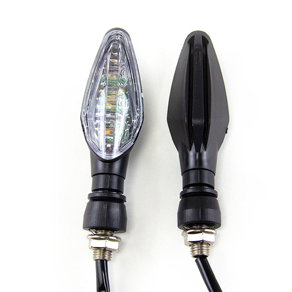 Luzes de LED Universais para Seta de Moto à Prova d'Água Indicador de Advertência Lâmpada de Seta Piscas de Moto Scooter Iluminação