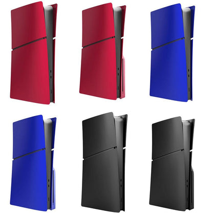 For Playstation 5 Slim PS5 Slim Console Faceplate Protective Replacement ABS Hard Case Face Plates Cover Shell Front Back Panels