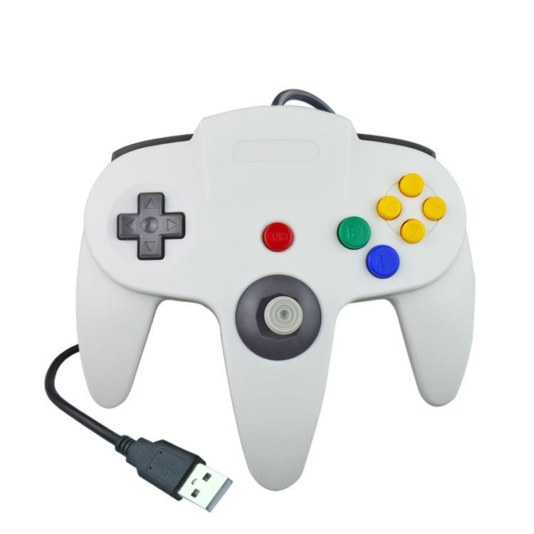 USB Wired Gamepad N64 Joystick Gamepad Controller for Mac Computer PC Handle USB Gamepad