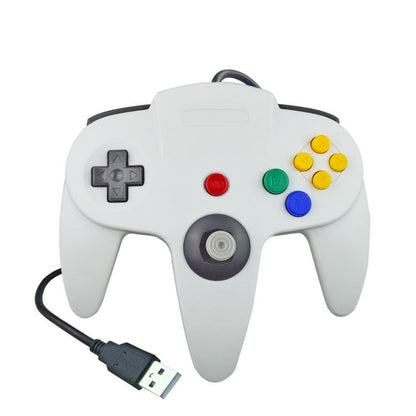 USB Wired Gamepad N64 Joystick Gamepad Controller for Mac Computer PC Handle USB Gamepad
