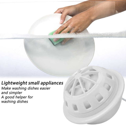 Multifunctional USB Mini Washing Machine Portable Ultrasonic Waterproof Dish Washer 15 Minutes Automatic-Shutdown Dishwasher