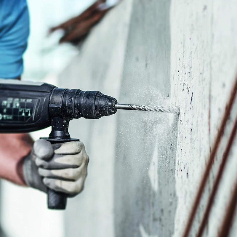 BOSCH 2608579120 SDS Plus-1 Jogo de Brocas para Martelete Rotativo 5 Peças 160MM para Concreto e Alvenaria
