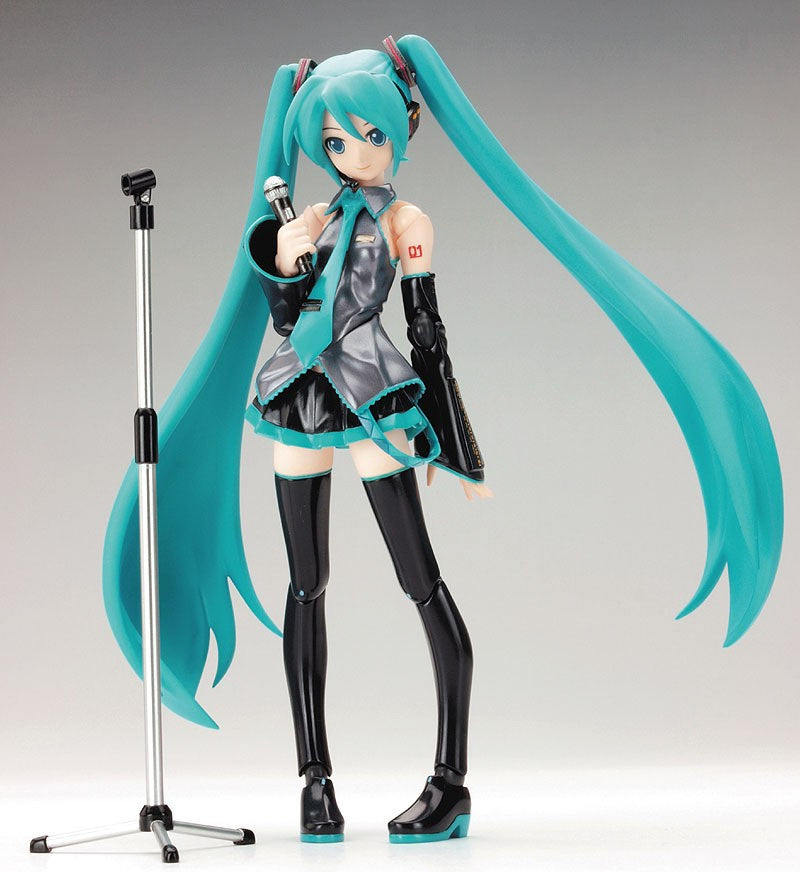 Anime FIGMA Hatsune Miku Action Figures Articulações Móveis Contêm os Adereços Decoração de Mesa Coleção de Brinquedos de PVC Modelo Presentes Infantis