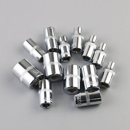 Conjunto de ferramentas para reparo de carros 46 peças, kit de soquetes de 1/4 de polegada, kit de ferramentas para reparo de carros, chave de torque catraca, conjunto combinado para reparos automotivos, ferramenta mecânica