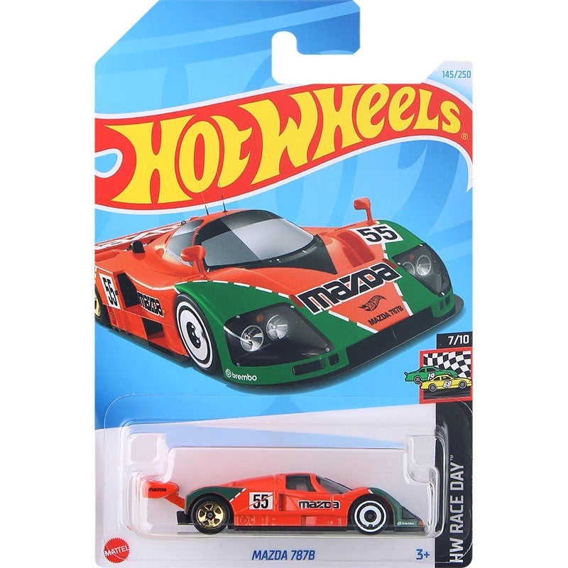 Hot Wheels  Premium Car Culture Mazda 787B Series Collectible 1:64 Scale Die-Cast Vehicle Model Cars