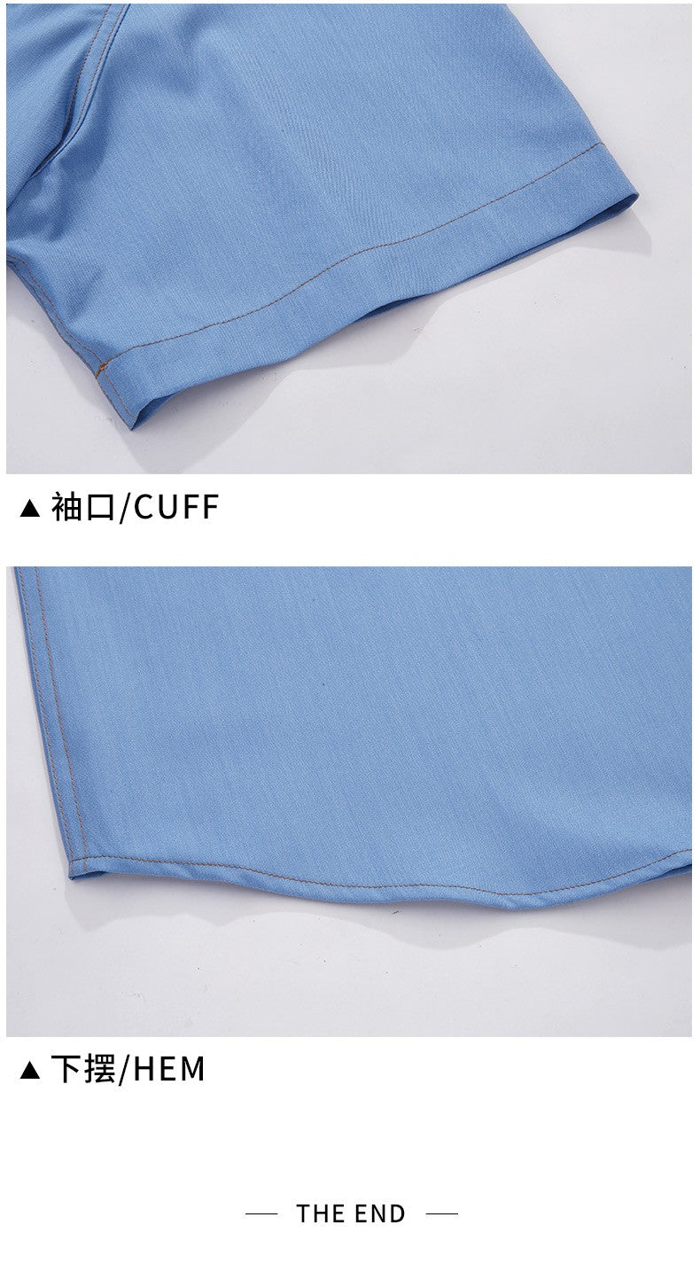 Men Shirt Denim Short Sleev Cotton Oversize 6XL 7XL 8XL 10XL Plus Size Summer Fashion Casual Cowboy Pockets Loose High Quality