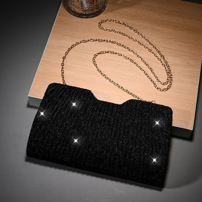 Light Luxury Pattern Chain shoulder Bag Simple And Versatile Handheld Underarm hand Bag women wedding party Evening gift Bags