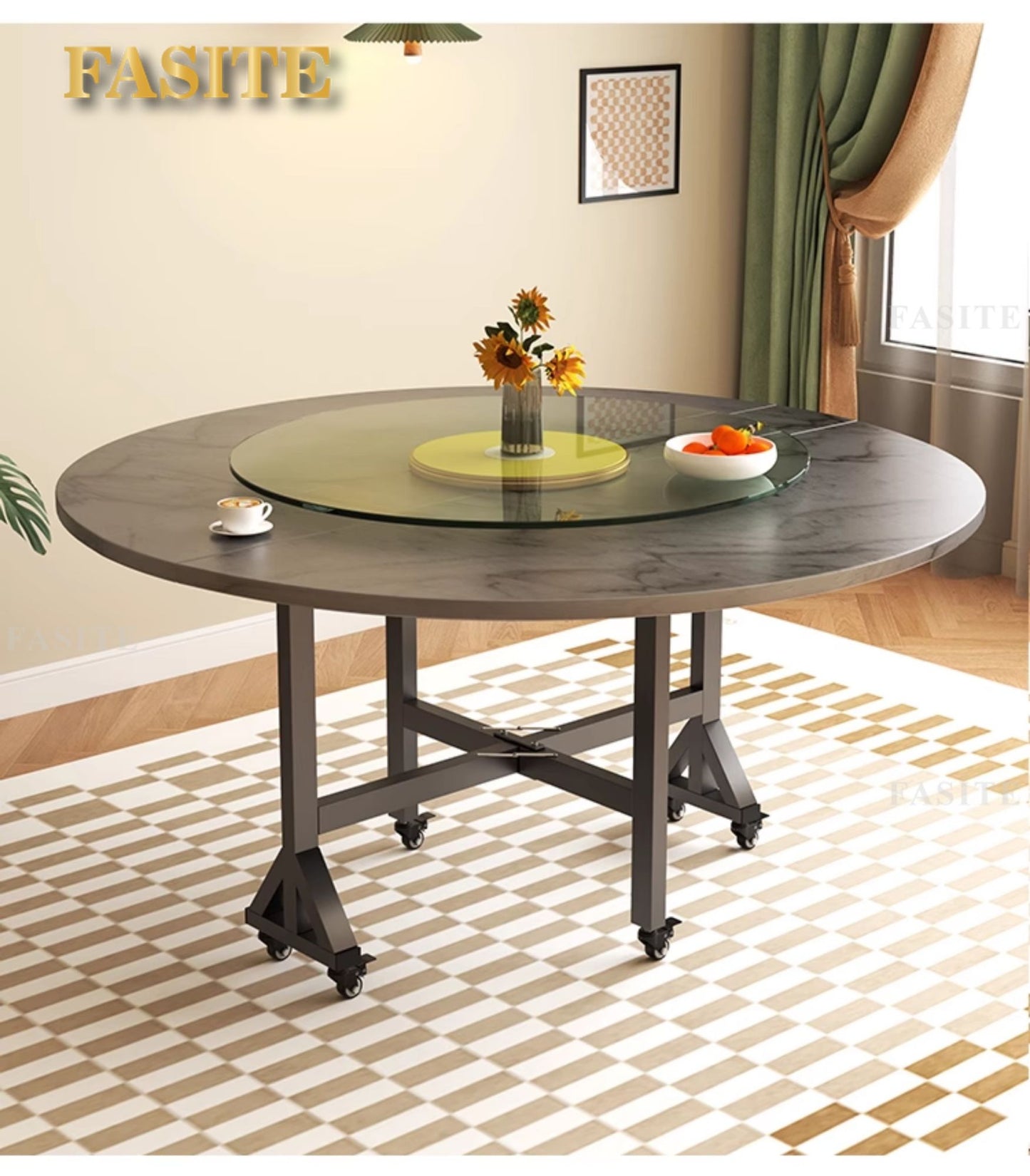 Center Restaurant Dining Tables Folding White Modern Nordic Coffee Tables Luxury Outdoor Kitchen Furnitures