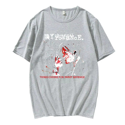 Hot Sale Couple Tshirts My Chemical Romance Mcr Dead Emo Popular Style 100% Cotton T-shirts Fashion Funny Comfortable T-shirt