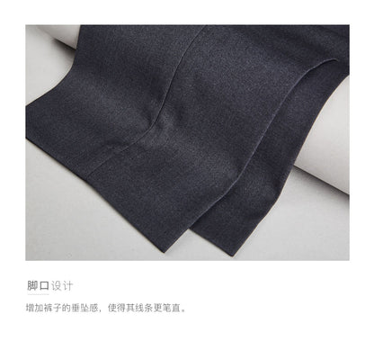 Suit Men (Blazer+Pants) Fashion Business Casual Slim-fit Formal Dress Banquet Work English Style Evening Dress Solid Color Suit