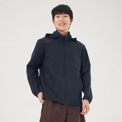 2025 new [new product upgraded skin clothing] high elastic sunscreen clothing men's and women's color contrast machine bag ice s