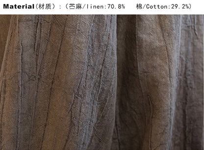 Elegant Women's Cotton Linen Baggy Cargo Pants Vintage Elastic Waist Yoga Trousers Loose Casual Long Wide Leg Oversize Clothes