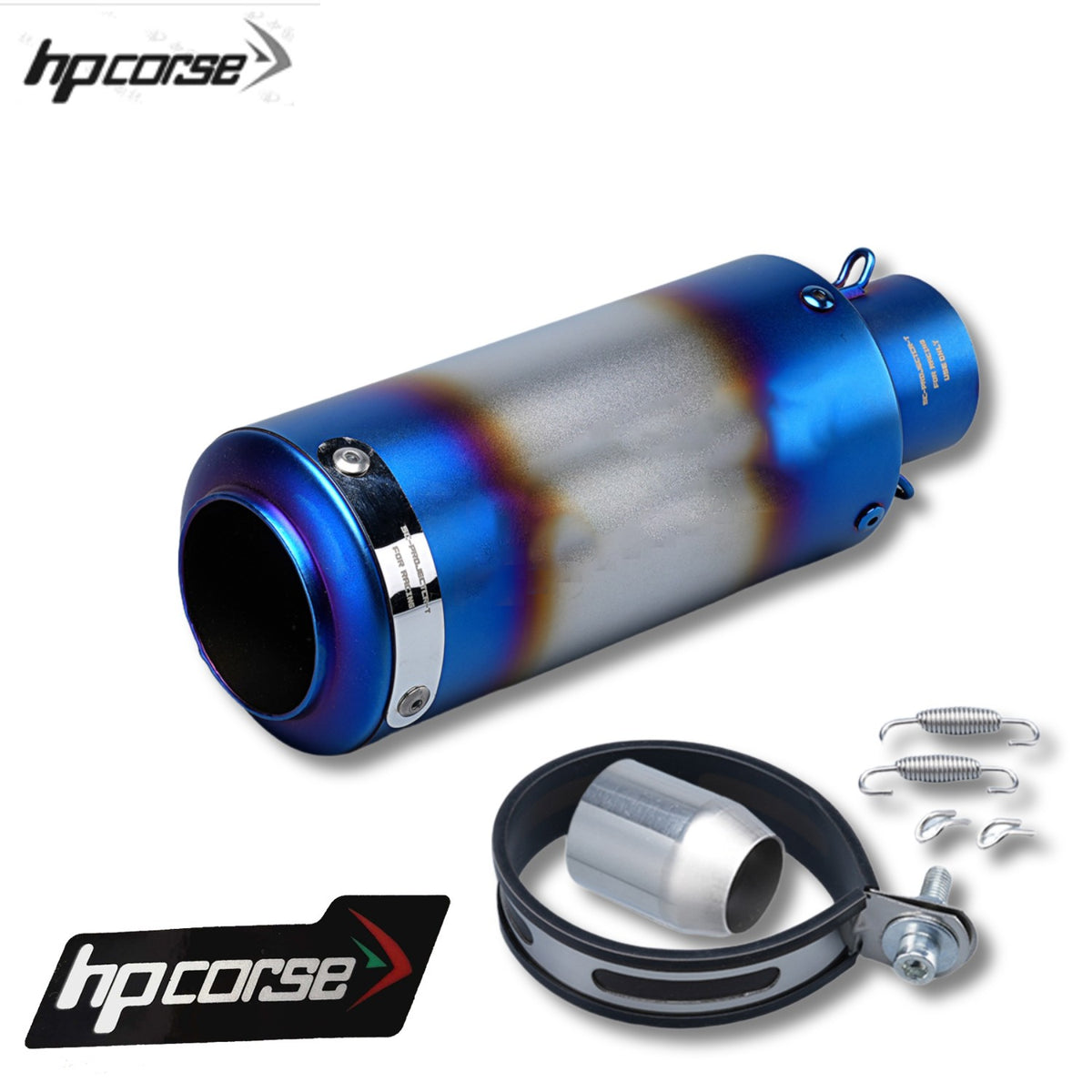 Universal 51mm motorcycle exhaust inox muffler carbon fiber exhaust for z900 R3 R25 MT07 MT09 R1 Z400 Z650
