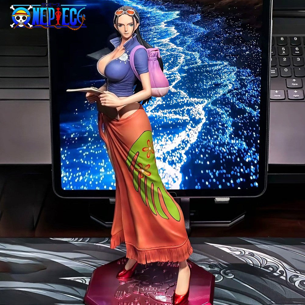 27cm/10.63in Anime UMA PEÇA Boneco Nico Robin Figuras de Ação Estátua de PVC Enfeite de Mesa Modelo de Coleção Brinquedos Presentes