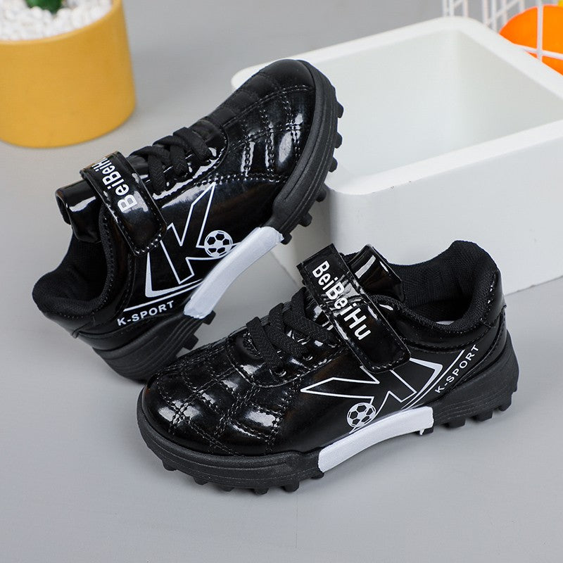 Soccer Cleats for Kids 2024 New Children Football Cleats Fashion Firm Ground Soccer Shoes