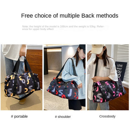 Sports and fitness bag, dry and wet separation, swimming bag,  short distance storage, travel light luggage bag