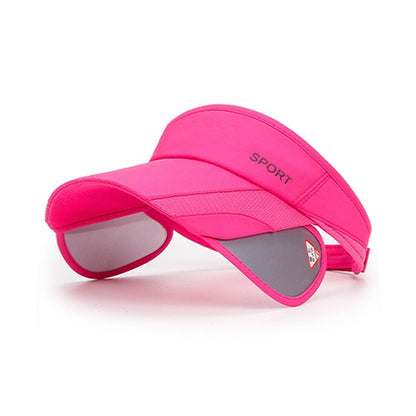 Summer Sports Sun Hats Men And Women Cap Adjustable Visor UV Protection Top Empty Tennis Golf Running Cycling Sunscreen Hat