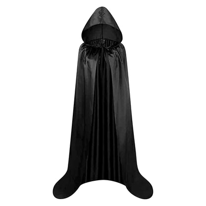 Halloween Cape Classic Fashion  Stand-Up Tie Hood Death Cape Masquerade Party Cosplay Cloak Costumes Accessories Props