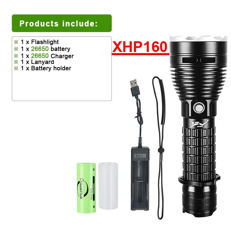 9000LM Upgrade XHP160 Diving Flashlight Powerful Profession Underwater Lantern Rechargeable Dive Torch IP8 Waterproof Scuba Lamp