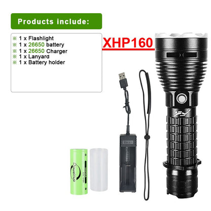 9000LM Upgrade XHP160 Diving Flashlight Powerful Profession Underwater Lantern Rechargeable Dive Torch IP8 Waterproof Scuba Lamp