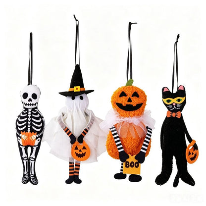 Halloween Hanging Ghosts Pendants Halloween Decorations 2026 Day of The Dead Party Favors Party Black Cat Accessories