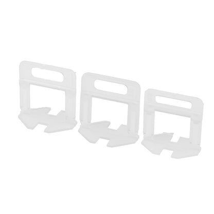 100 PEÇAS Niveladores de Revestimento de 1-3MM Sistema de Nivelamento para Azulejos Ferramentas de Construção para Assentamento de Revestimentos Nivelador Decoração Doméstica