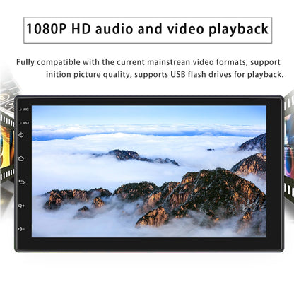 ESSGOO Universal 7 Inch Wire Apple Carplay Android Auto Double 2 DIN Car Stereo Radio Bluetooth  Touchscreen Mirror Link