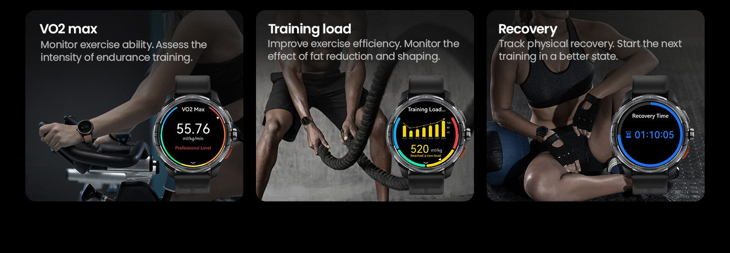 Smartwatch GPS HAYLOU Solar Ultra, Tela AMOLED de 1,6", 5ATM à prova d'água, GPS integrado, Chamadas telefônicas Bluetooth, Relógio inteligente esportivo