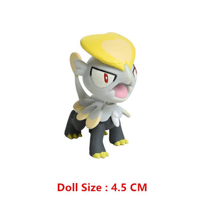 Pokémon 4-13cm Novos Desenhos Animados Filme Anime Figura Pikachu Mewtwo Charmander Blastoise Gurado Pet Ação Modelo Brinquedo Presentes