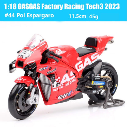 1/18 Maisto KTM RC16 Redbull Ducati GP21 GP22 GP23 GASGAS Honda RC213V Repsol Yamaha YZR-M1GP Moto Modelo de Corrida