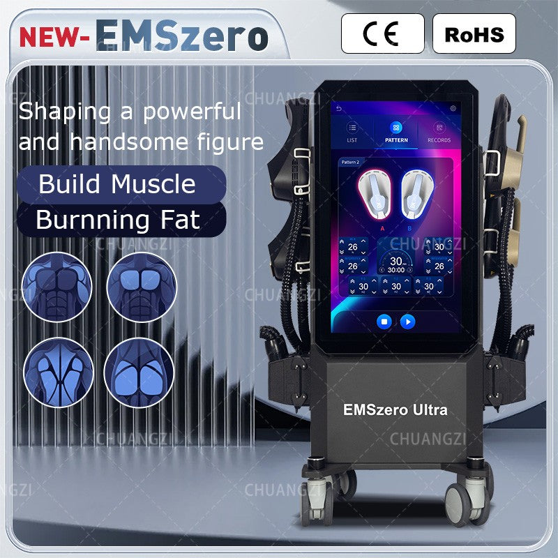 EMSzero Ultra Nova Machine Professional Body Sculpting 6500W EMSzero RF Muscle Stimulation Weight Loss Muscle Training