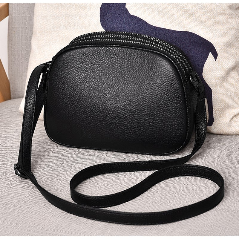 Luxury Leather Tote Bag - Designer Brand Women's Handbag for Office & Daily Use, Modern Minimalist Style