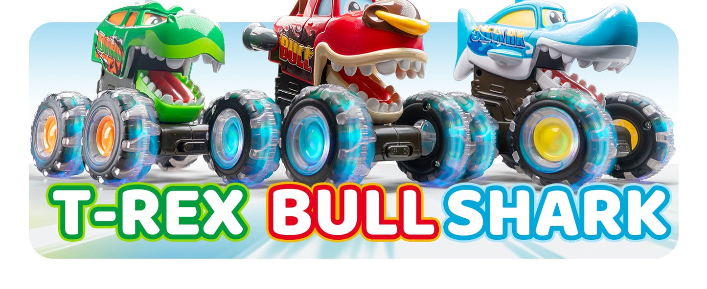Ativação Esportiva de Brinquedo de Caminhão Monstro Carro Luminoso de Pedal de Monstro Brinquedo de Pressionar Carro Presente de Natal