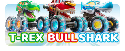 Ativação Esportiva de Brinquedo de Caminhão Monstro Carro Luminoso de Pedal de Monstro Brinquedo de Pressionar Carro Presente de Natal