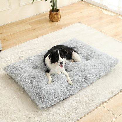Casa com Cama Macia para Cachorros, Pelúcia Longa e Macia, Melhor Cama para Cães, Cesto para Cães, Produtos para Animais de Estimação, Almofada para Gatos, Tapete para Gatos, Sofá para Dormir de Animais.