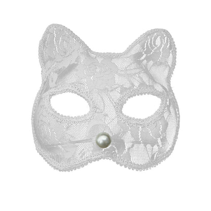 Cat Face Masquerade Mask Black White Lace Costume Accessories Costume Party Accessories Fun Prop Women Lace Mask Cosplay Event