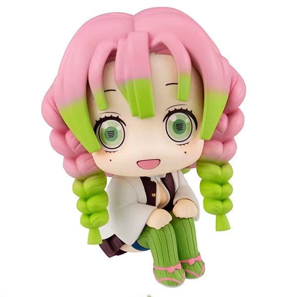 Japão Anime Demon Slayer LK Mitsuri Kanroji Sanemi Shinazugawa Giyuu Tomioka Muichiro Tokito Bonecos de Ação 10cm