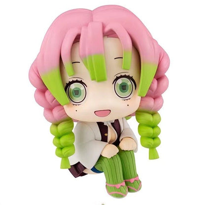 Japão Anime Demon Slayer LK Mitsuri Kanroji Sanemi Shinazugawa Giyuu Tomioka Muichiro Tokito Bonecos de Ação 10cm
