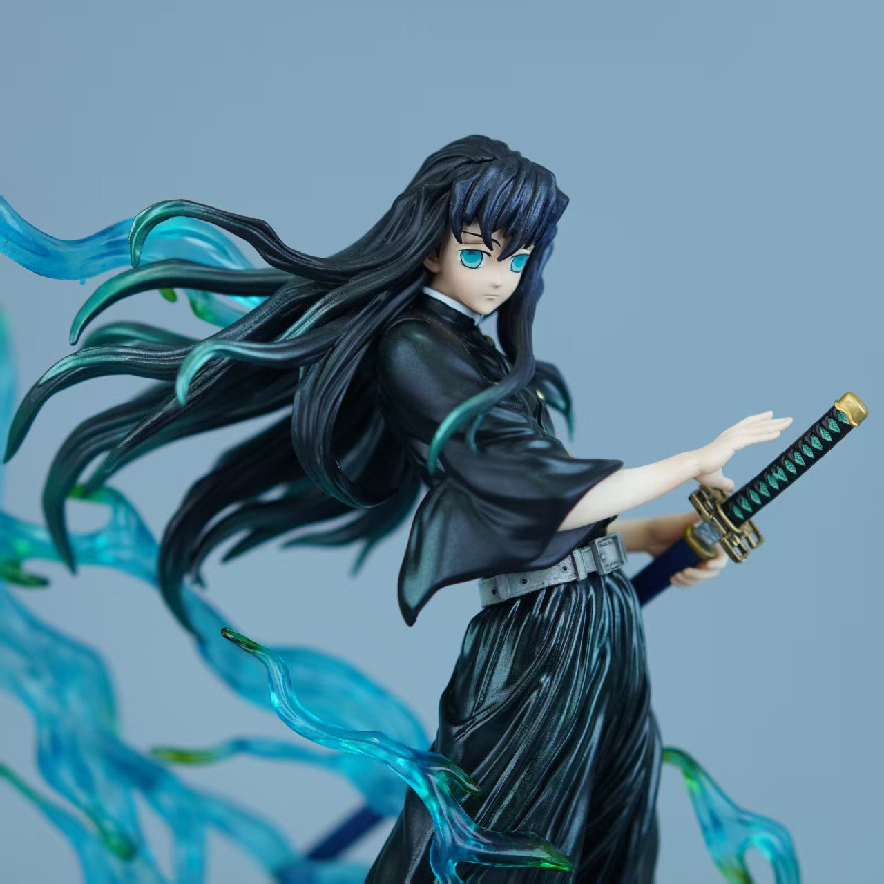 25cm 9.8 polegadas Anime Tokitou Muichirou Action Figures Estátua Pvc Enfeite De Mesa Coleção Estátua Modelo Decoração Quarto Brinquedos De Mesa