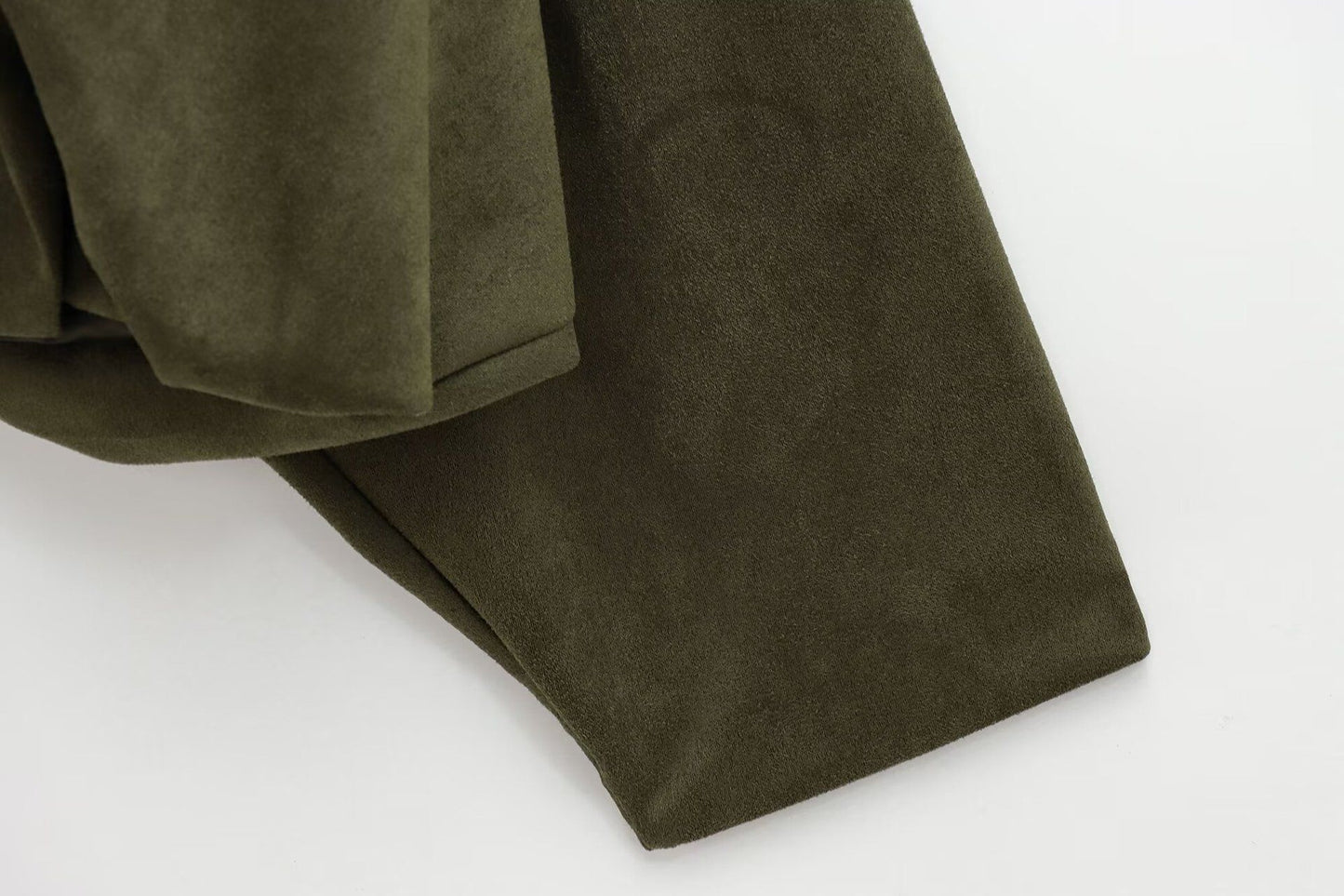 Fashionable Velvet Jacket Women's Outerwear 2025 New Style Streetwear Polo Collar Long Sleeve Regular Fit Polyester Fiber