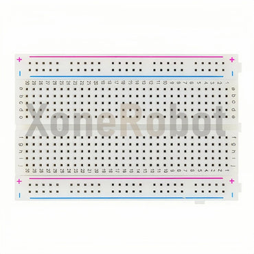 NEW MB102 Breadboard 400/830 Point Solderless PCB Bread Board White/Transparent Test Develop DIY For Arduino