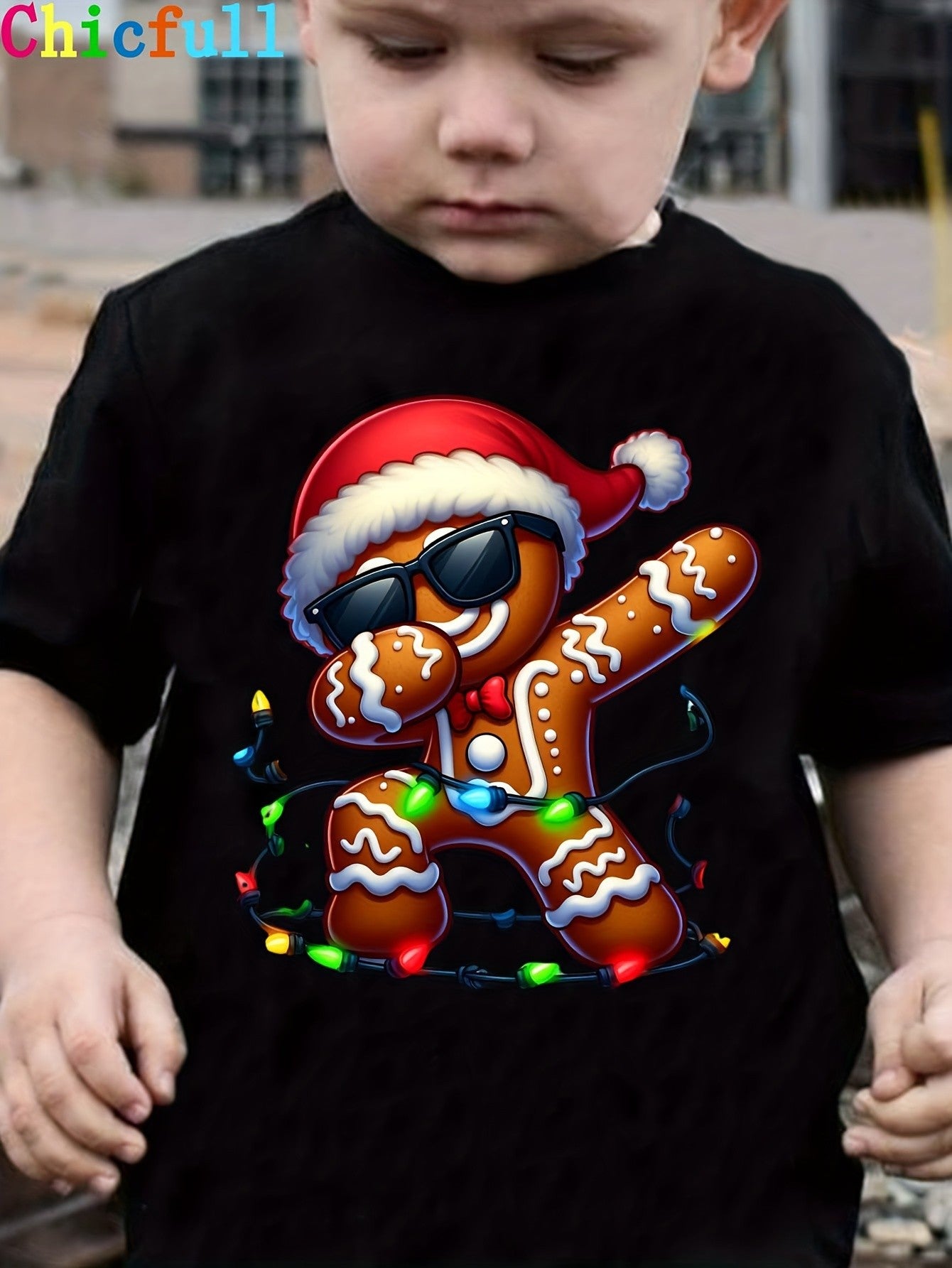 Children's Christmas T-Shirt 3D Print Funny Tops Festival Short Sleeve Baby Clothes 2-10y Christmas Gift for Boys Girls Clothing