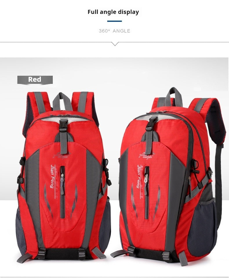Mochila de Viagem Grande Capacidade Moda Masculina Escalada Esportiva Clássica para Viagem