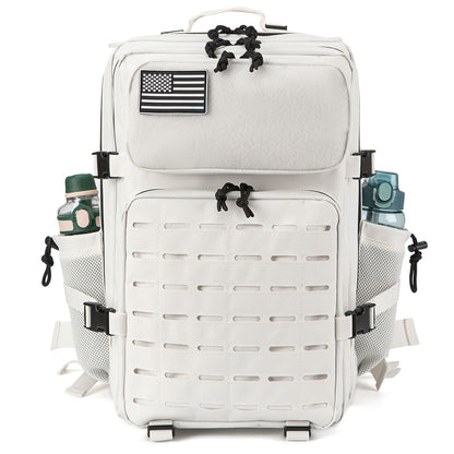 Mochila Tática 45L survival Bag Hunting MOLLE Backpack GYM Para Homens EDC Outdoor Hiking Rucksack com Suporte para Garrafa