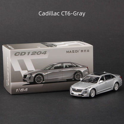 Massdi 1:64 Cadillac Escalade Carro Modelo CT5 CT6 Liga Miniatura Veículos Diecast Coleção de Brinquedos