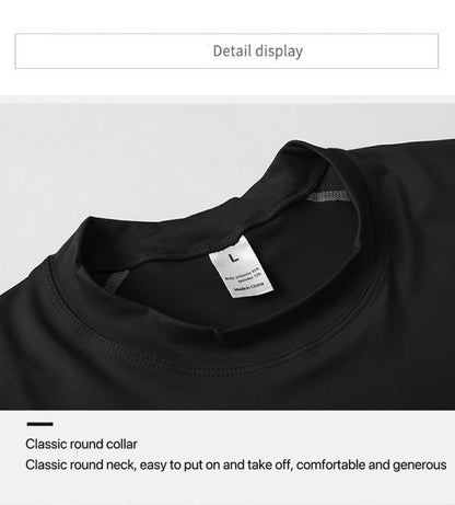 1pcs Men Vest Running Shirt Boys Soccer Shirts Men's Jersey Sportswear Mens Jogging Quick Dry Compression Fitness Top clothe