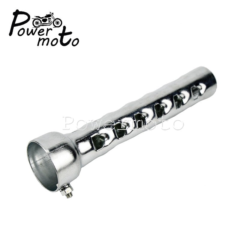 Motorcycle Exhaust Muffler 8" Length Muffler w/ DB Killer Noise Eliminator For Harley Softail Dyna Fat Bob FLHT FXST Drag Pipes