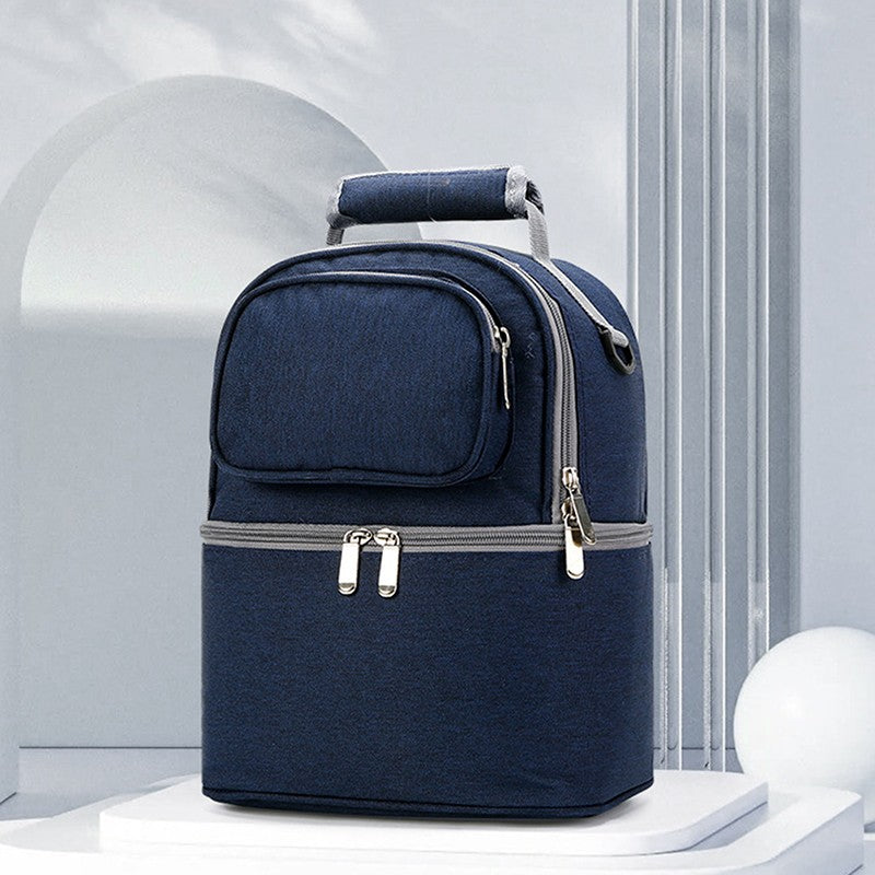 Mommy Bag Milk Storage Breast Pump Maternity Cooler Double Layer Insulation Fresh Keeping Baby Food Backpack Feeding Bottle NEW