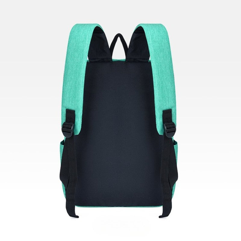 Mochila Casual Unissex para Viagem e Escola, para Laptop, Mochila Estudantil Multicores